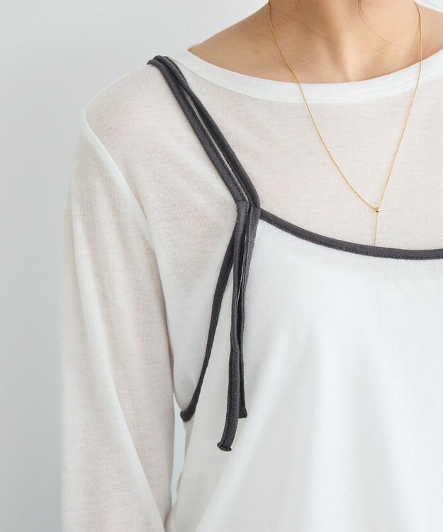 CRAFT STANDARD BOUTIQUE パイピングレイヤードバルーンプルオーバー Off White