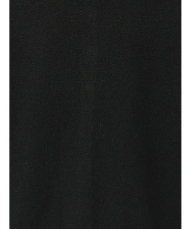 Te chichi メタルスクエア釦クルーネックカーディガン ブラック