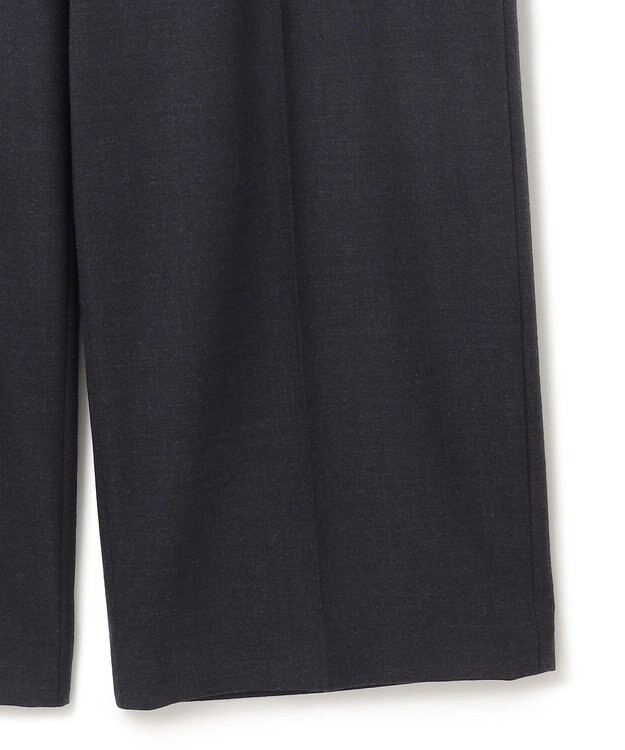 23区 ウーステッドウールツイル マリン パンツ グレー系