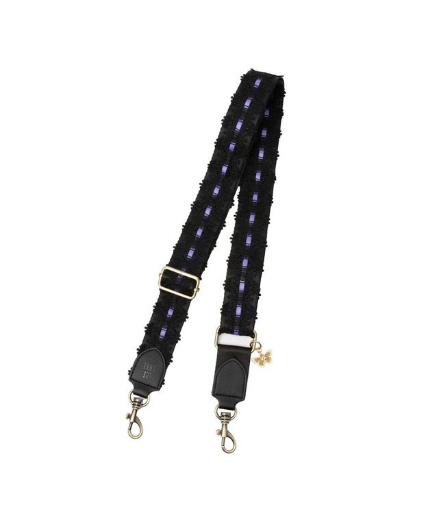ANNA SUI デュオ ショルダーベルト パープル