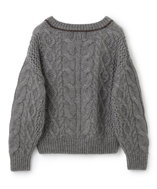 BEIGE， 【CLUEL12月号掲載】NESLE / ニット M Gray x Cafe Noir