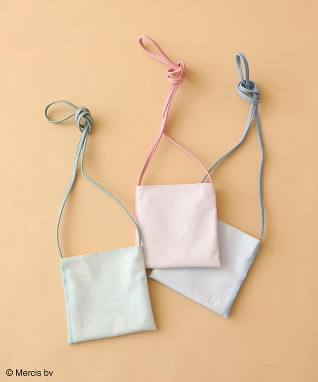 Green Parks Miffy/絵本モチーフショルダーBag Pink