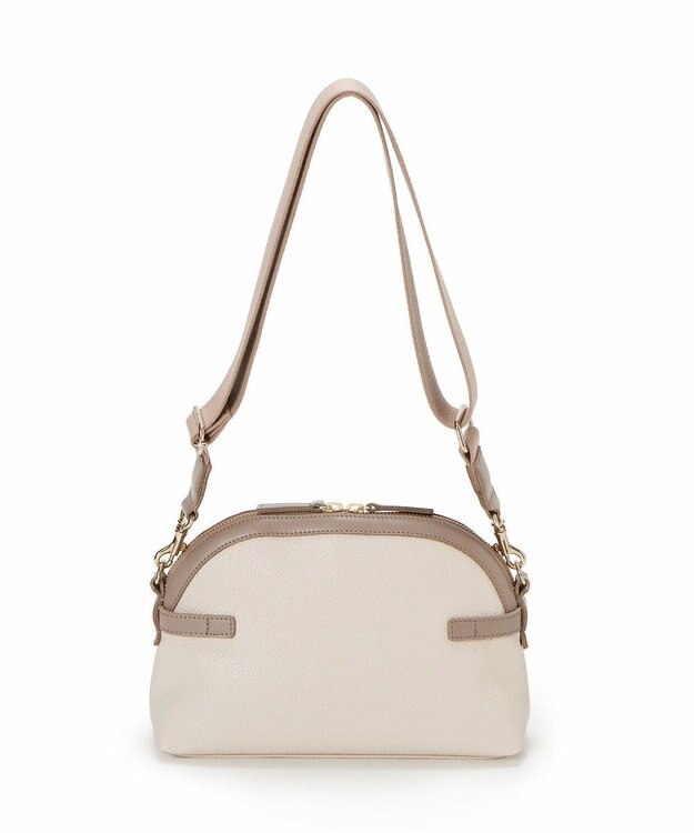 TOPKAPI 【Breath TOPKAPI】SCOTCH GRAIN スコッチグレイン ベルトデザイン ショルダーバッグ クリーム