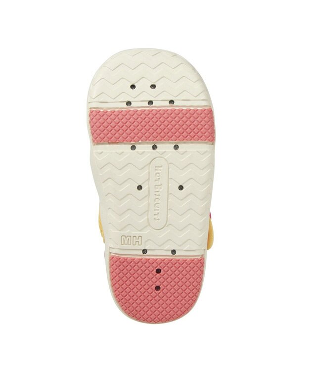 MIKI HOUSE HOT BISCUITS 【13-17cm】ダブルラッセル 水抜けサンダル ピンク