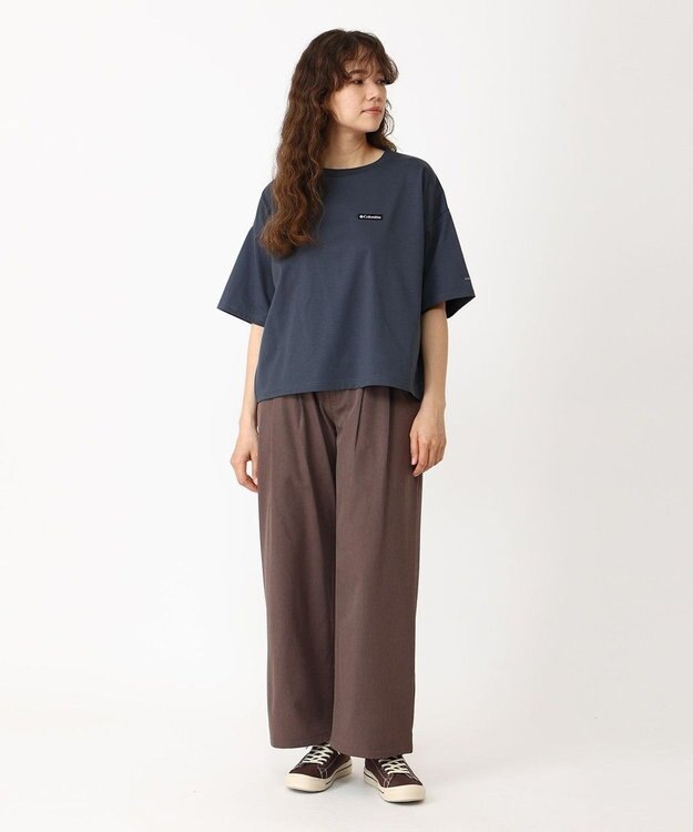 Columbia Columbia/ ウィメンズマーサーストリートショートスリーブクロップドTシャツ /コロンビア Shark