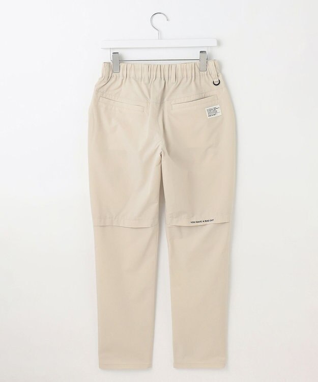 PW CIRCULUS 【MEN】ベンチレーション テーパードパンツ ゴルフ ベージュ系