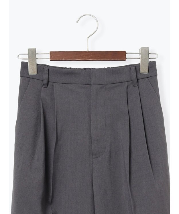 Te chichi メランジツイルワイドパンツ《2026 spring catalog item》 グレー