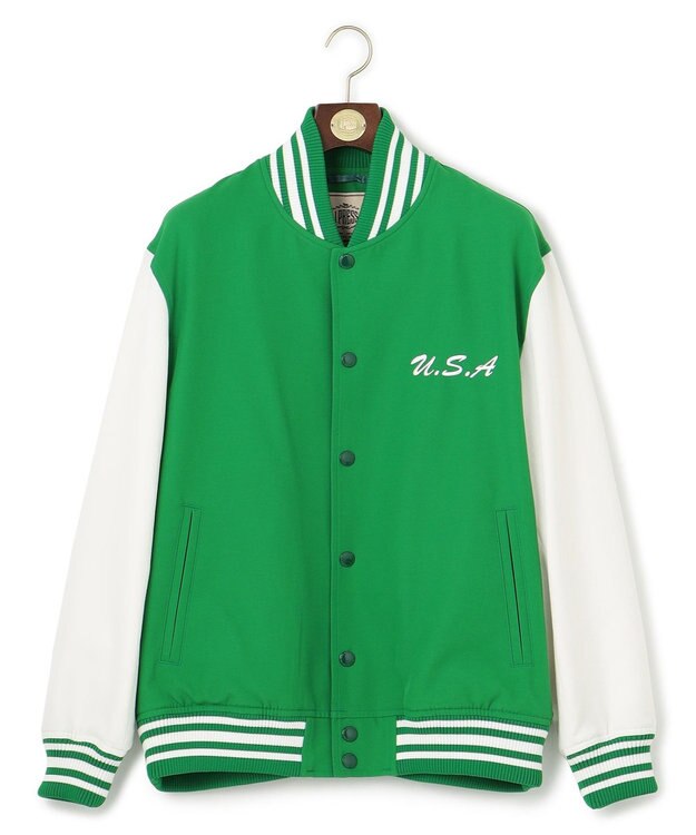 J.PRESS MEN 【数量限定カラー有】スタジアムジャンパー グリーン系