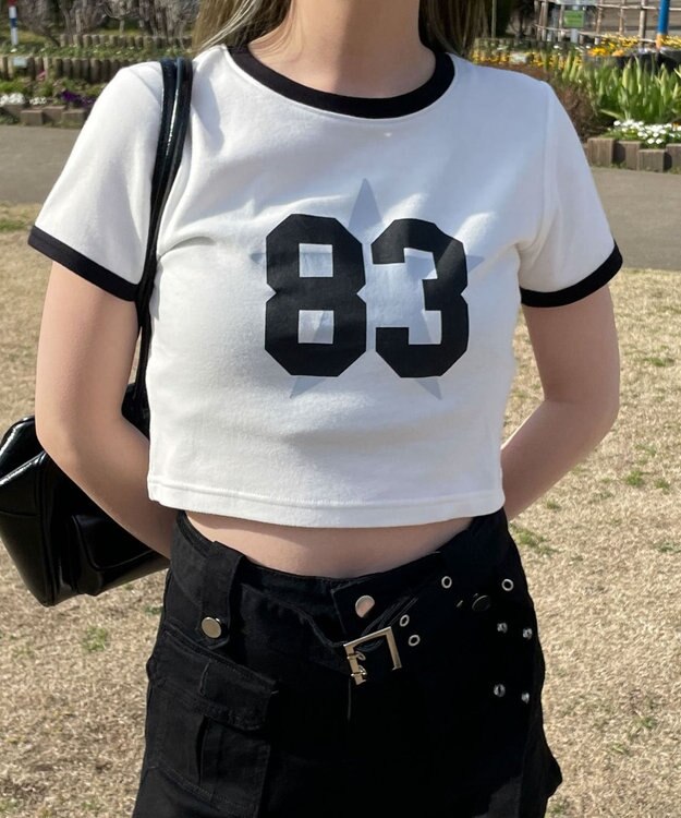 WEGO デザインプリントチビＴ 柄2