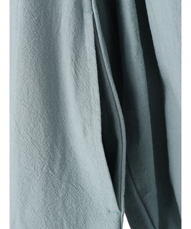 Green Parks ａ．袖ギャザーボリュームワンピース Sax