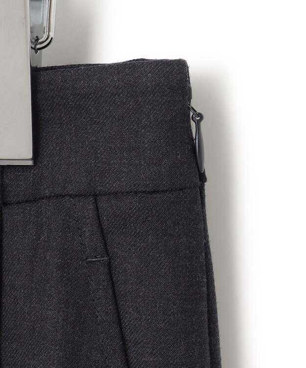 23区 ウーステッドウールツイル マリン パンツ グレー系