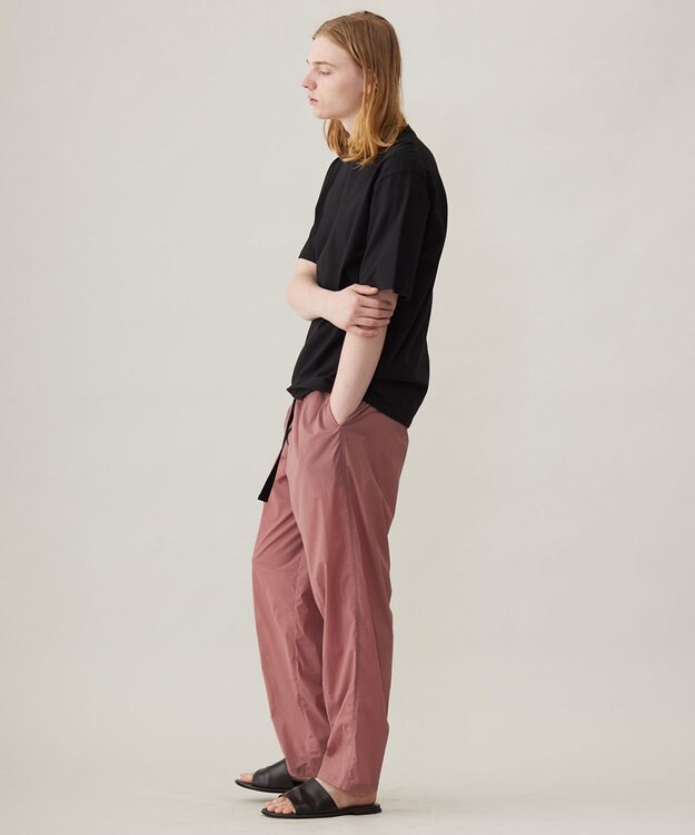 UNFILO MENS 【男女兼用】Light Move ワイドパンツ ダスティ ピンク