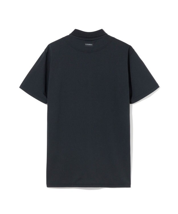 ZERO HALLIBURTON ダブルリブデザイン 鹿の子ポロシャツ ZHG-M6S4b 85188 ブラック