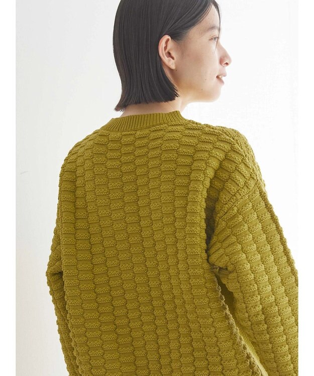 AMERICAN HOLIC エコカルットポコポコプルオーバー Mustard