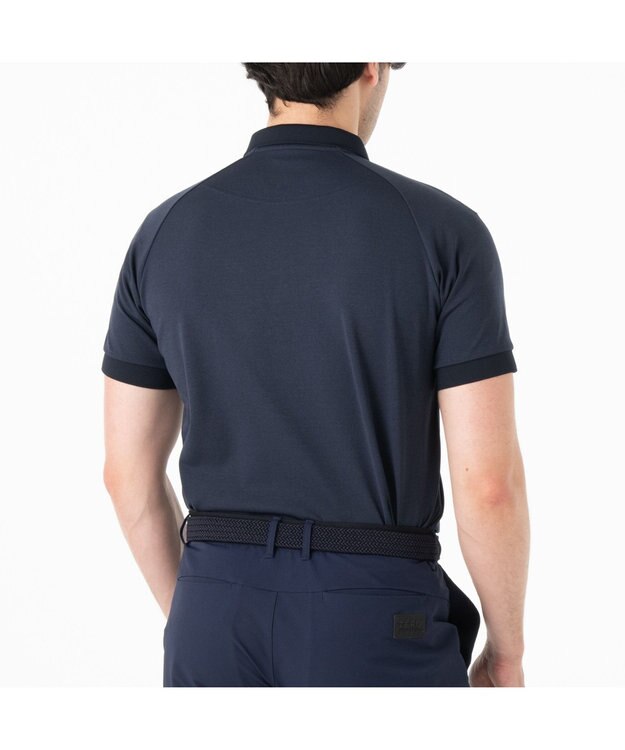 ZERO HALLIBURTON デルタSLX ポロシャツ ZHG-A4A 4a 82855 ゴルフウェア ネイビー