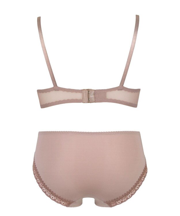 Wing ブラショーツセット　【マッチミーブラ】　ブラがわたしに合わせてくれる　ウイング／ワコール　KB8003 ブラウン