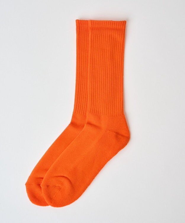 WEGO カラーパイルソックス（R） オレンジ
