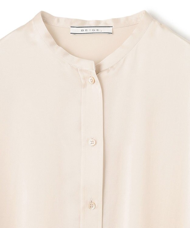 BEIGE， YEW / シャツブラウス Sand