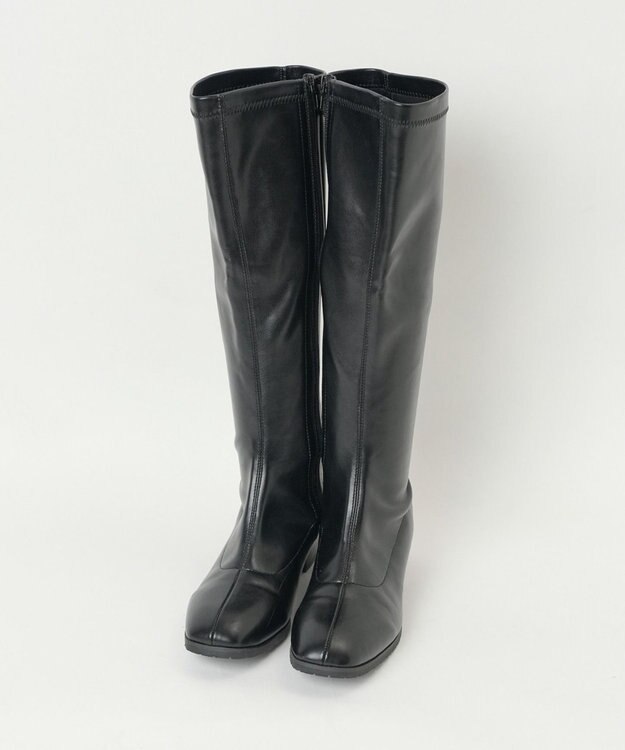 WEGO ストレッチロングブーツ ブラック