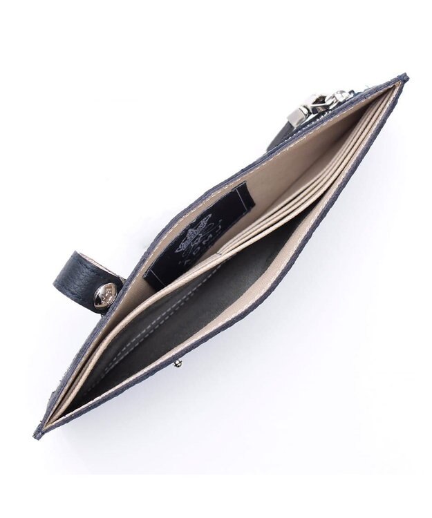 A.D.M.J. 【牛革】モーツァルト　スリムウォレット MARINE