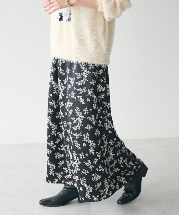 CRAFT STANDARD BOUTIQUE ナローシルエットスカート Ivory