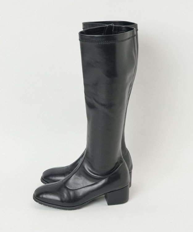 WEGO ストレッチロングブーツ ブラック