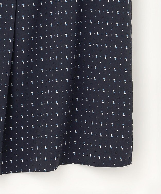 J.PRESS LADIES 幾何プリント カットソー ネイビーベース系5