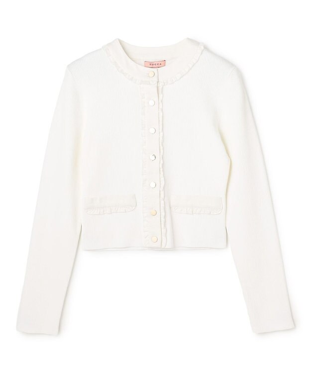 TOCCA 【chayさん着用】SWEET SPELL KNIT カーディガン アイボリー系