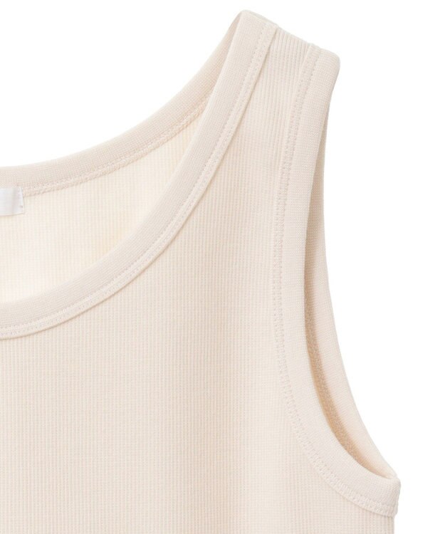 CRAFT STANDARD BOUTIQUE 【抗菌防臭】テレコタンクトップ Ivory