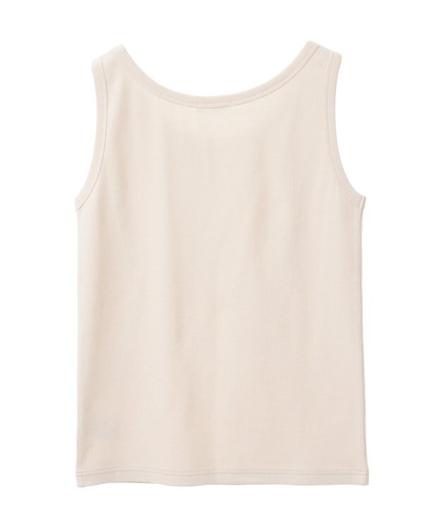 CRAFT STANDARD BOUTIQUE 【抗菌防臭】テレコタンクトップ Ivory
