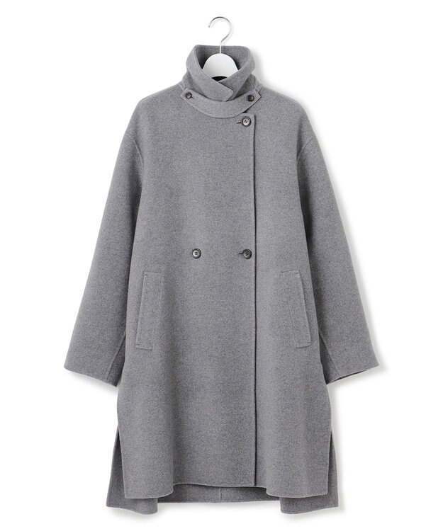 23区 L 【VERYベストアウター大賞「ロングアウター賞」受賞！/滝沢眞規子さん着用】 MANTECOPure リバー チェスターコート ミディアムグレー系
