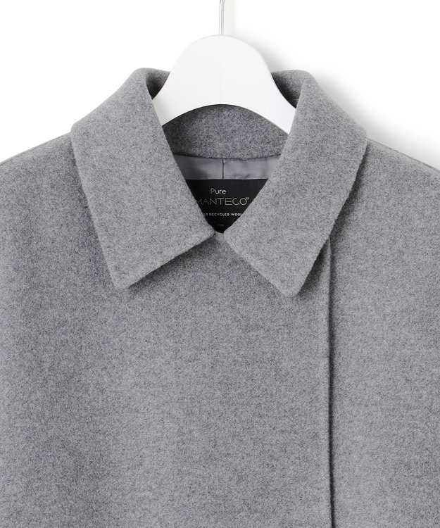 23区 L 【VERYベストアウター大賞「ロングアウター賞」受賞！/滝沢眞規子さん着用】 MANTECOPure リバー チェスターコート ミディアムグレー系