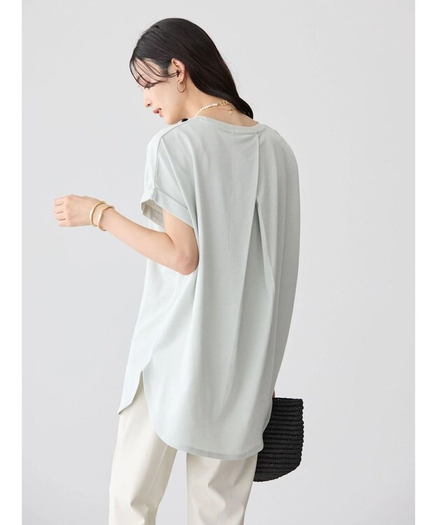 AMERICAN HOLIC バックタックカットチュニック Mint