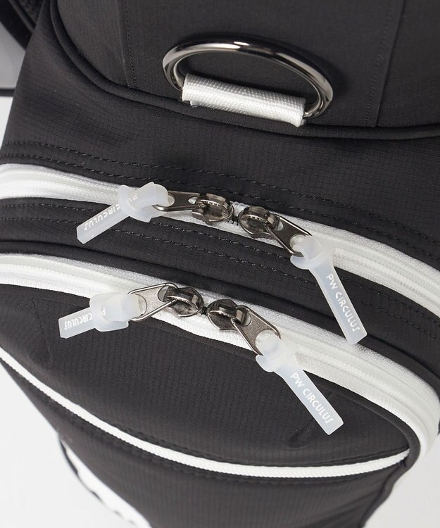 PW CIRCULUS 【UNISEX】デタッチャブル キャディバッグ PVCフード ブラック系