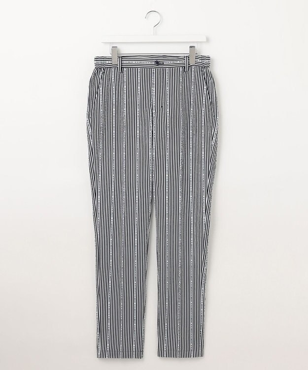 23区GOLF 【MEN】【撥水】ロゴストライプパンツ ネイビー系2