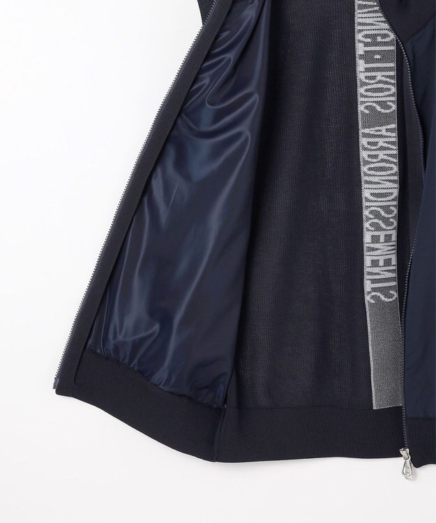 23区GOLF 【MEN】ニットコンビベスト ストレッチ レイヤードにおすすめ ネイビー系