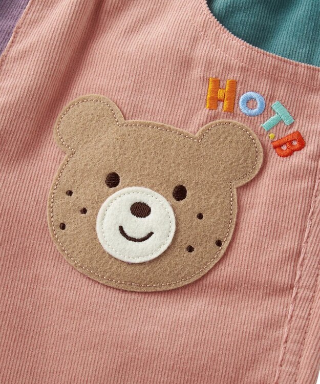 MIKI HOUSE HOT BISCUITS 【80-120cm】【NEW Color Series】コーデュロイ素材 パンツ マルチカラー