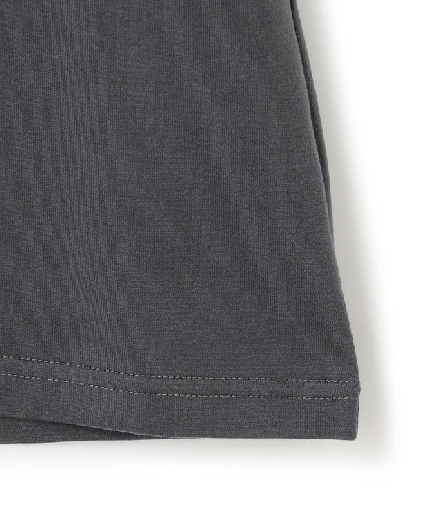 ICB 【洗える】 ロゴTEE カットソー チャコール系