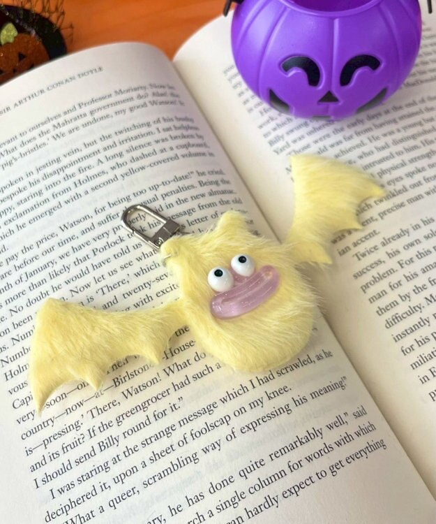 ミニハピハピコウモリモンスターぬいぐるみキーホルダー / WEGO