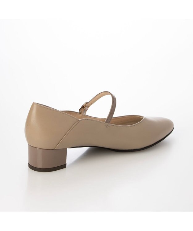 Riz raffinee <Riz raffinee>アーモンドトゥストラップパンプス オーク