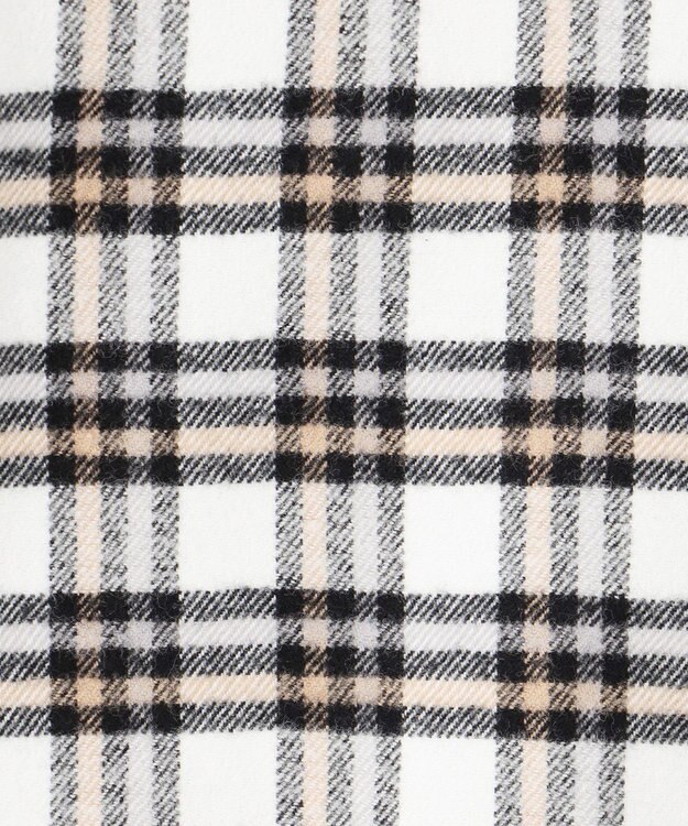 J.PRESS MEN 【KING SIZE】コットンネル マルチチェックシャツ/B.D ホワイト系3