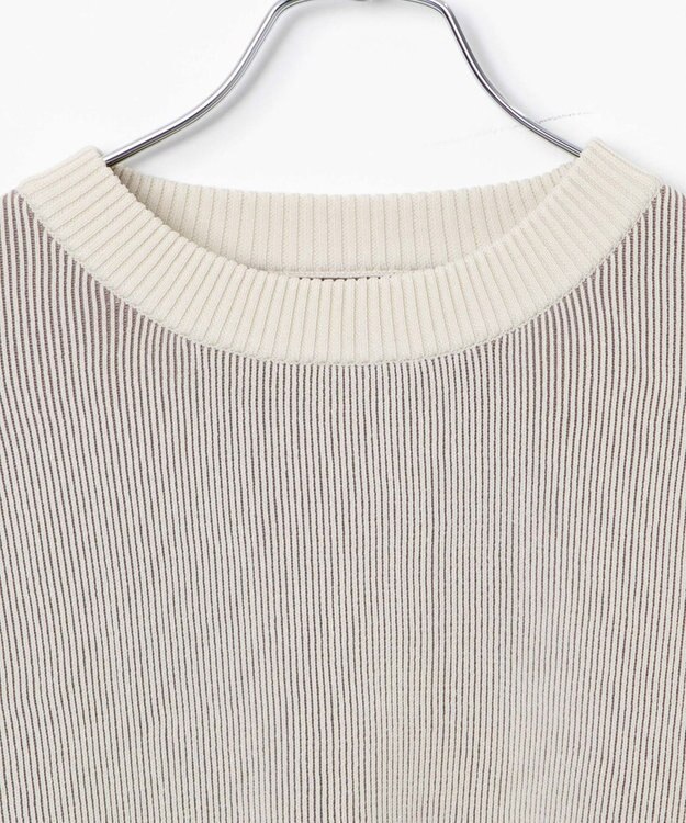 WEGO クリアライトリバーシブルプルオーバー ホワイト