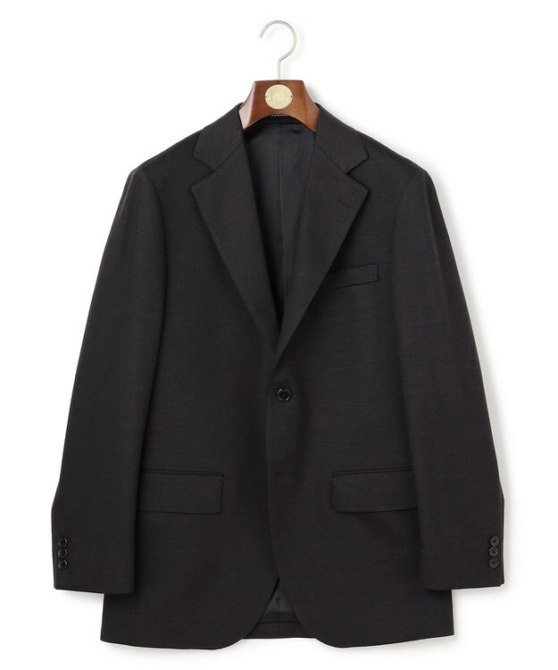 J.PRESS MEN 【セットアップ対応】アクティブウールモクロディ ジャケット ダークブラウン系