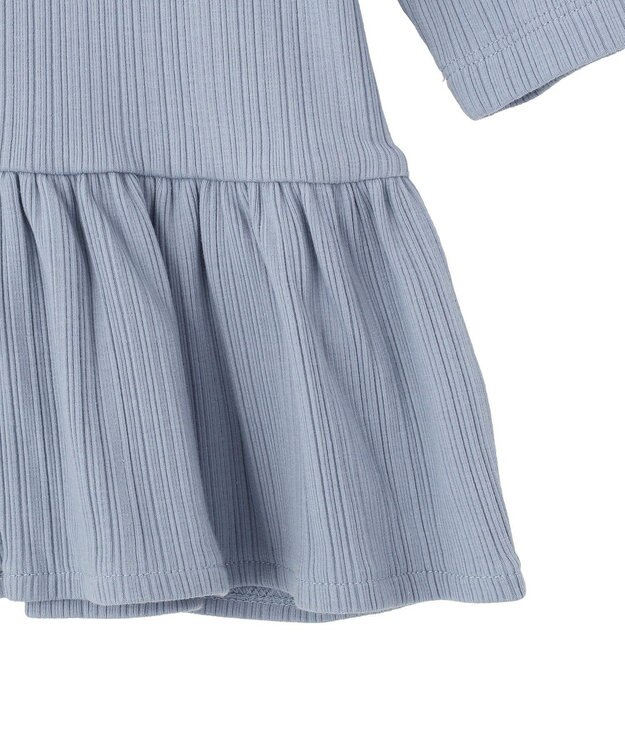 earth music&ecology ダブル衿ペプラムプルオーバー Sax