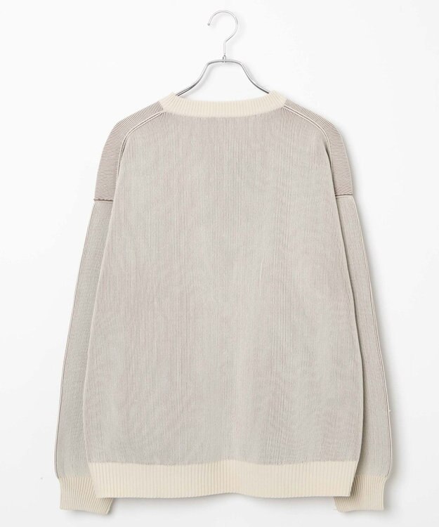 WEGO クリアライトリバーシブルプルオーバー ホワイト