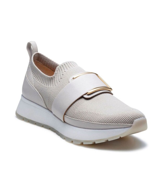 REGAL FOOT COMMUNITY 【リーガルレディース】BF04 バックルニットスニーカー スニーカー ベージュ