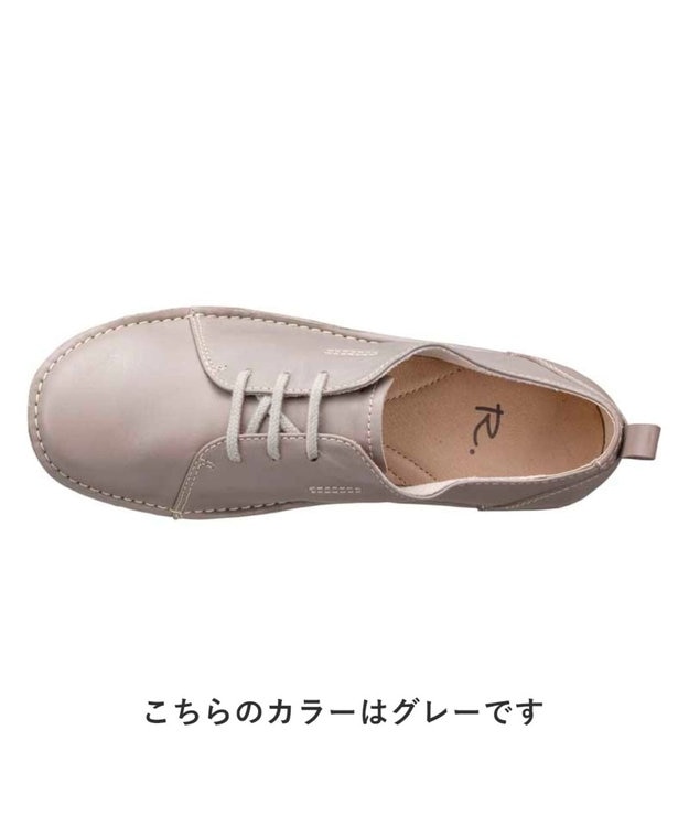 REGAL FOOT COMMUNITY 【アールドット】S08C カジュアルレースアップ カジュアルシューズ ダークベージュ