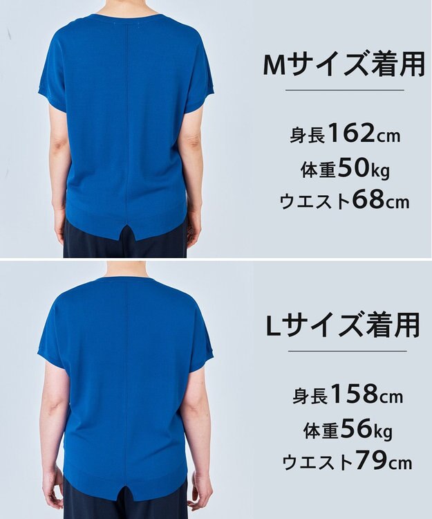 UNFILO 【新色追加】スゴ機能美ニット コンパクト ブルー