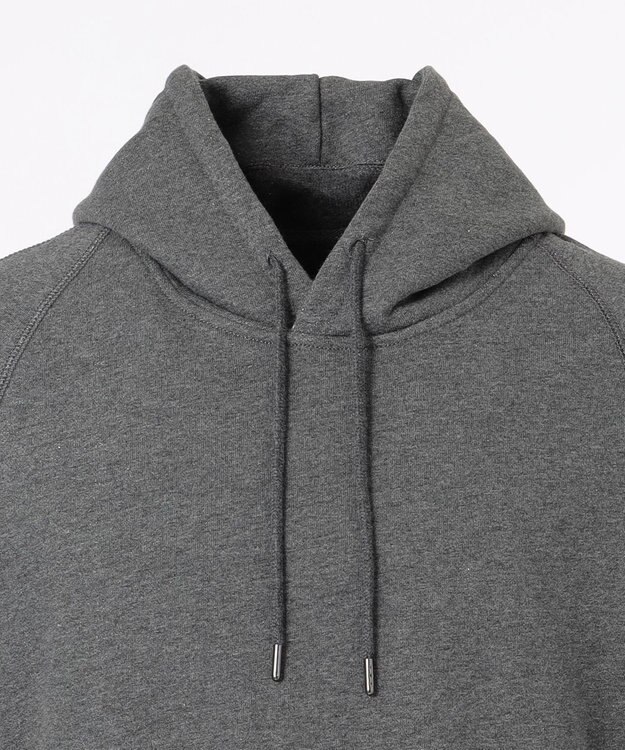 JOSEPH ABBOUD MOUNTAIN 【UNISEX】OG裏毛パイルエンブロイダリー パーカー グレー系