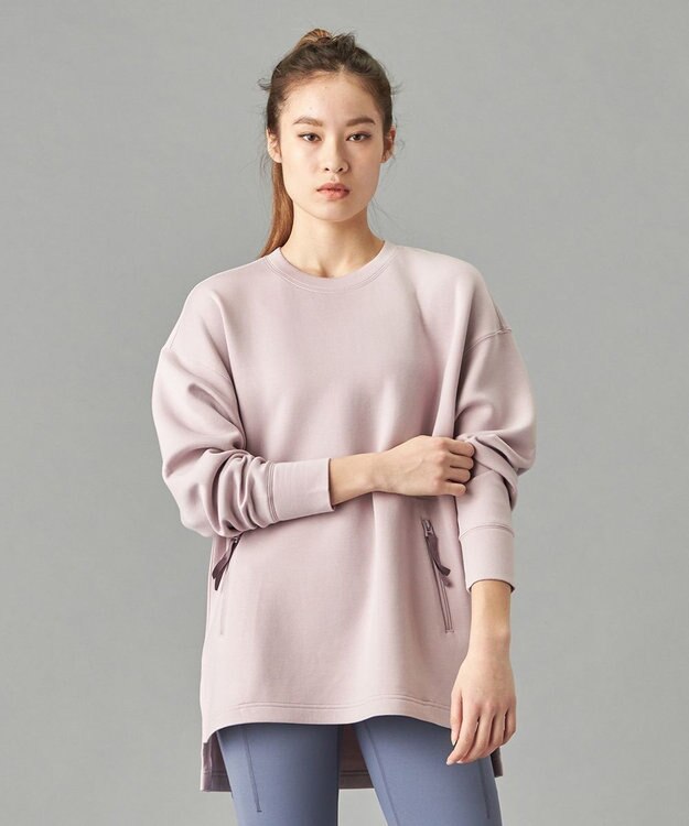 Chacott ダンボールプルオーバー グレイッシュローズ